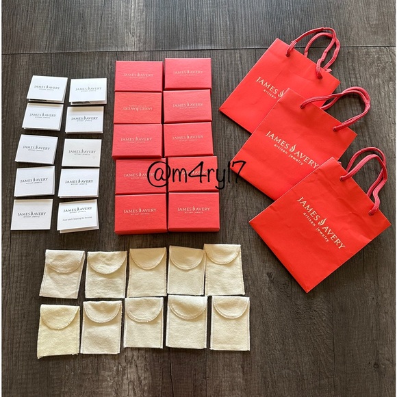 James Avery Accessories James Avery Gift Boxes With Pouches And